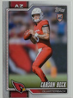 2026 Topps Flagship Football Carson Beck #305 RC