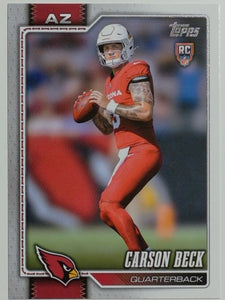 2026 Topps Flagship Football Carson Beck #305 RC
