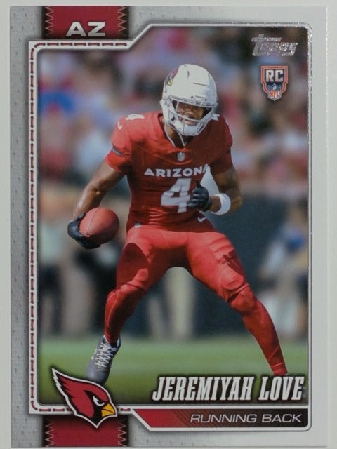 2026 Topps Flagship Football Jeremiyah Love #309 RC
