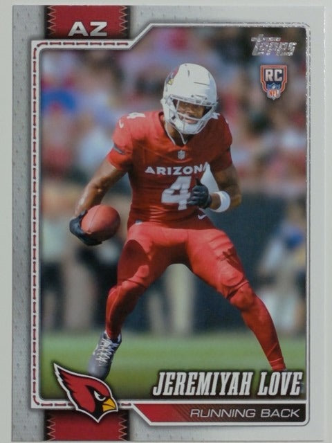 2026 Topps Flagship Football Jeremiyah Love #309 RC