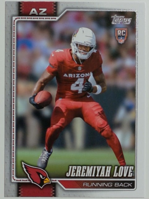 2026 Topps Flagship Football Jeremiyah Love #309 RC
