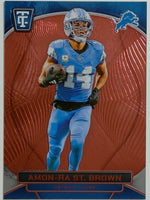 2024 Panini Totally Certified Football Mirror Red 170/249 Amon-Ra St. Brown #28
