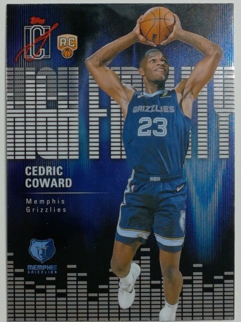2025-26 Topps Signature Class Basketball High Fidelity Cedric Coward #HF-11