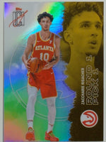 2025-26 Topps Signature Class Basketball Chrome Refractor Zaccharie Risacher #61