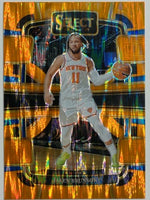 2023-24 Panini Select Basketball Orange Flash Prizm Jalen Brunson #7