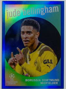 2022-23 Topps Chrome 1959 Topps Blue Refractor 141/150 Jude Bellingham #59-5