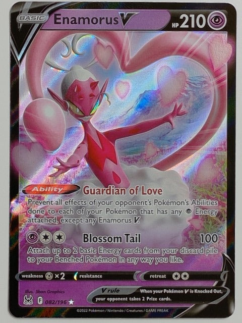 SWSH11: Lost Origin Enamorus V #082/196 Pokemon