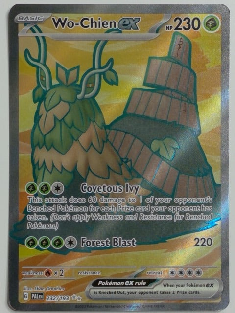 SV02: Paldea Evolved Wo-Chien ex #232/193 Pokemon