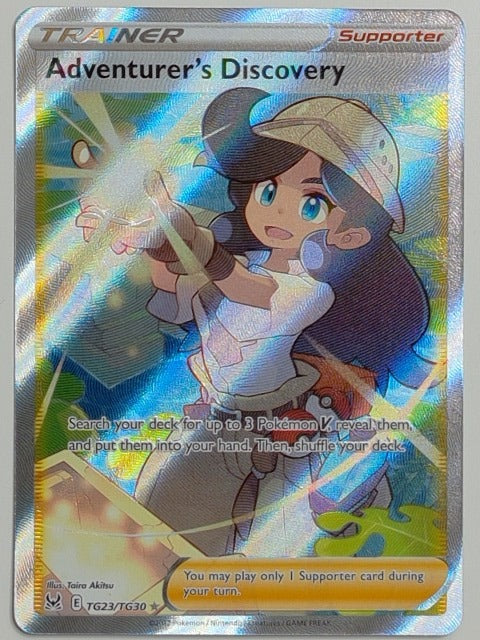 SWSH11: Lost Origin Trainer Gallery Adventurer's Discovery #TG23/TG30 Pokemon