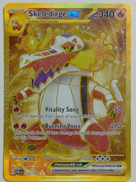 SV1a: Triplet Beat Skeledirge ex #102/073 Pokemon