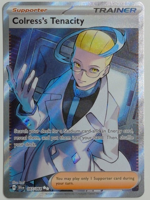 SV: Shrouded Fable Colress's Tenacity #087/064 Pokemon