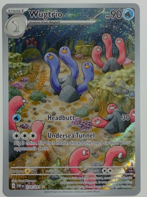 SV: Paldean Fates Wugtrio #224/091 Pokemon