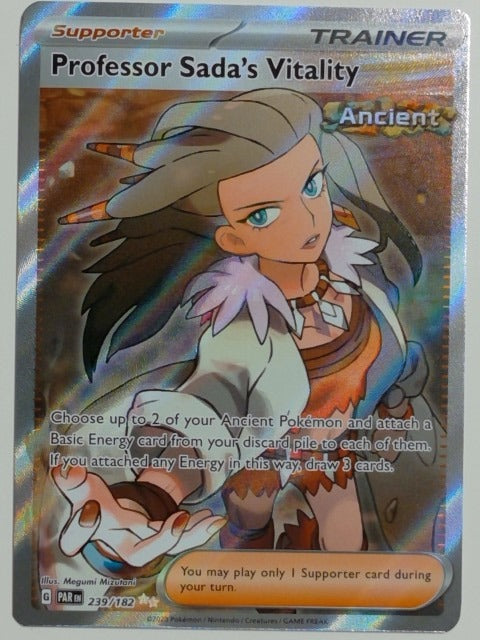SV04: Paradox Rift Professor Sada's Vitality #239/182 Pokemon