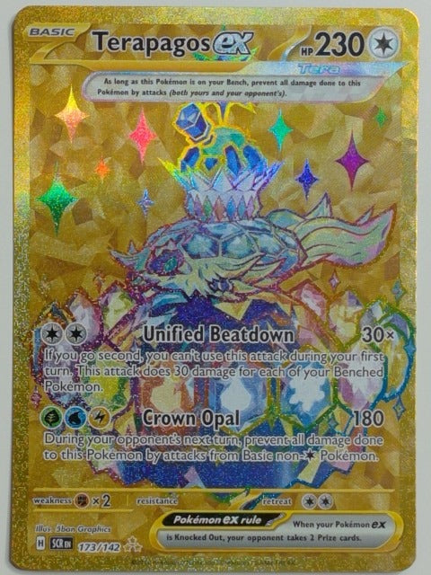 SV07: Stellar Crown Terapagos ex #173/142 Pokemon
