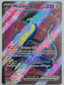 SV01: Scarlet & Violet Base Set Miraidon ex #227/198 Pokemon