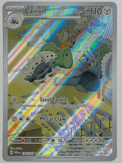 SV06: Twilight Masquerade Lairon #184/167 Pokemon