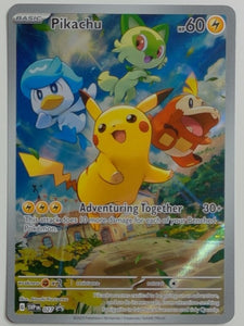 SV: Scarlet & Violet Promo Cards Pikachu #027 Pokemon