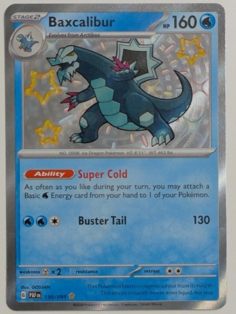 SV4a: Shiny Treasure ex Baxcalibur #235/190 Pokemon