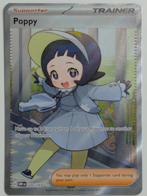 SV03: Obsidian Flames Poppy #220/197 Pokemon