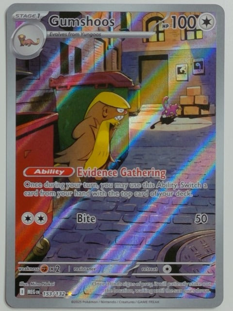 ME01: Mega Evolution Gumshoos #153/132 Pokemon