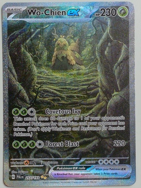 SV02: Paldea Evolved Wo-Chien ex #257/193 Pokemon