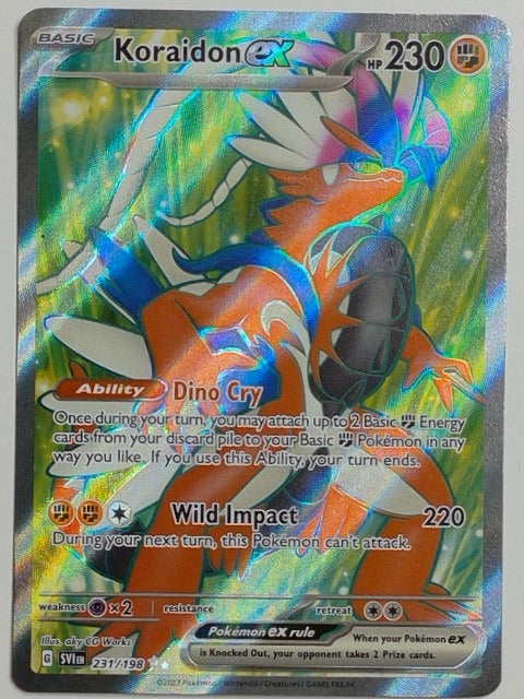 SV01: Scarlet & Violet Base Set Koraidon ex #231/198 Pokemon
