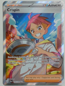 SV07: Stellar Crown Crispin #164/142 Pokemon
