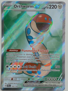 SV07: Stellar Crown Orthworm ex #162/142 Pokemon