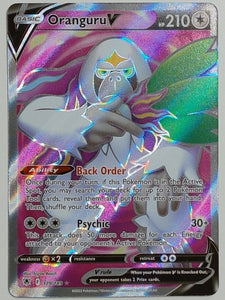 SWSH10: Astral Radiance Oranguru V (Full Art) #179/189 Pokemon