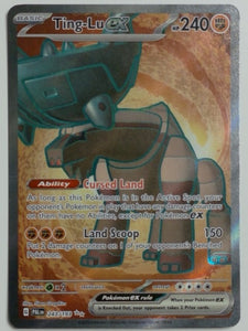 SV02: Paldea Evolved Ting-Lu ex #243/193 Pokemon