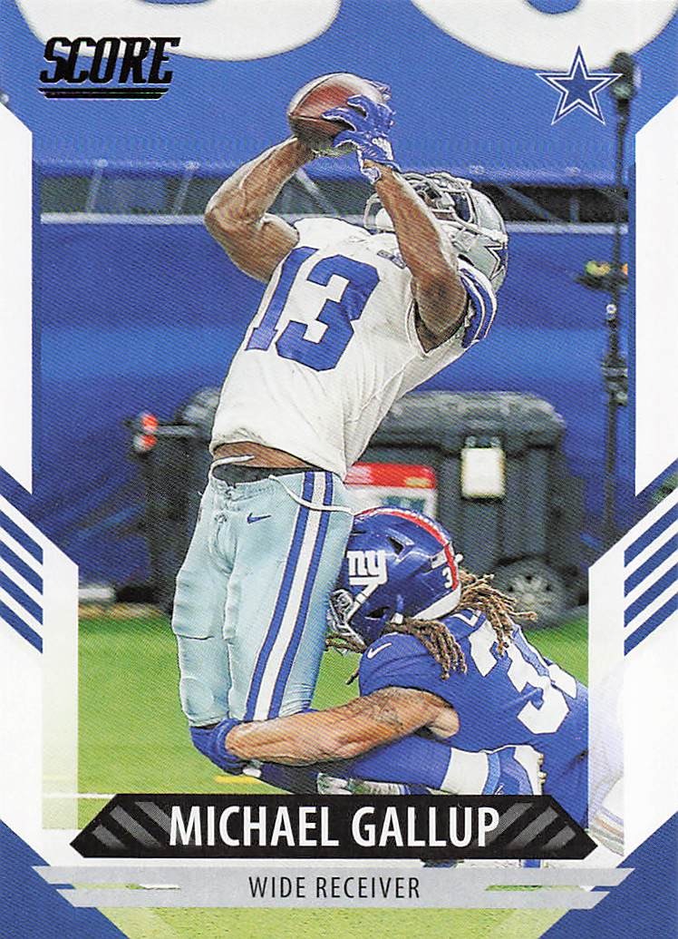 2021 Score Football Michael Gallup #293