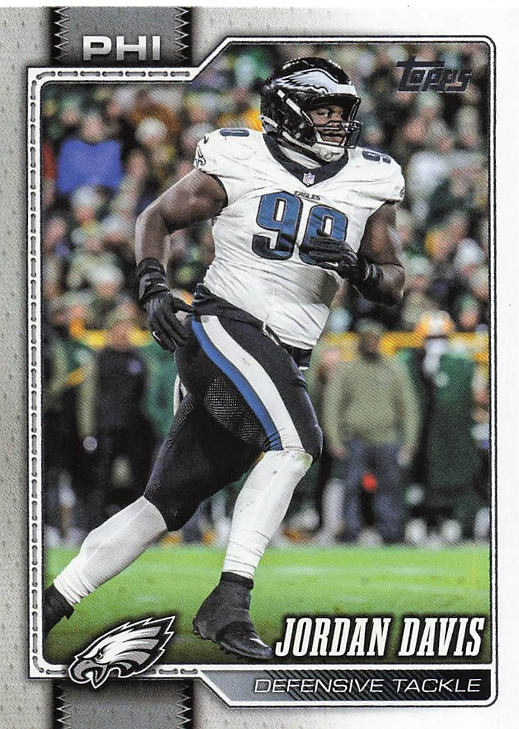2026 Topps Flagship Football Jordan Davis #168