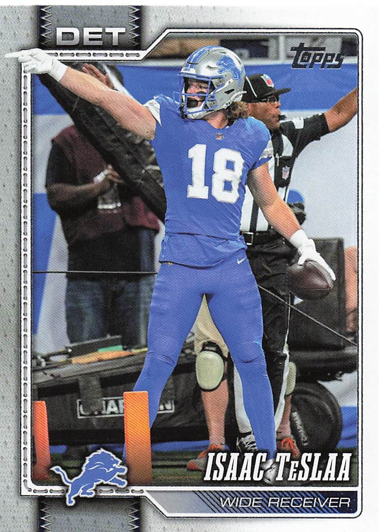 2026 Topps Flagship Football Isaac TeSlaa #64