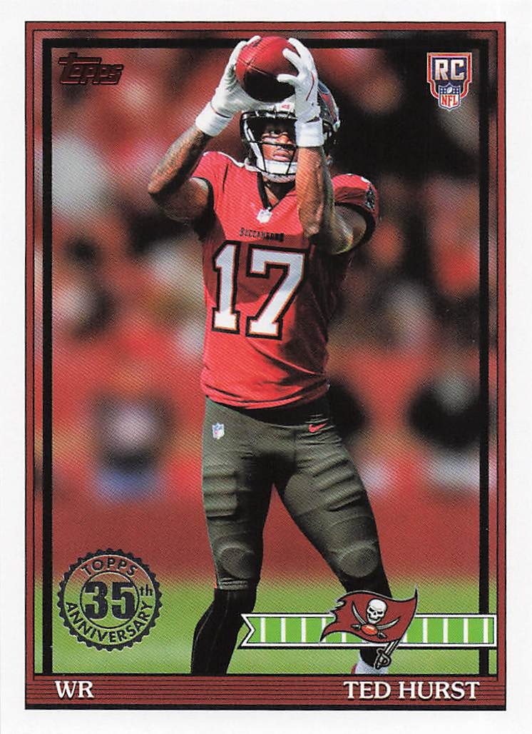 2026 Topps Flagship Football 1991 Topps Football Rookies Ted Hurst #91TR-35