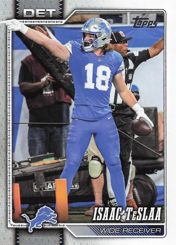 2026 Topps Flagship Football Isaac TeSlaa #64