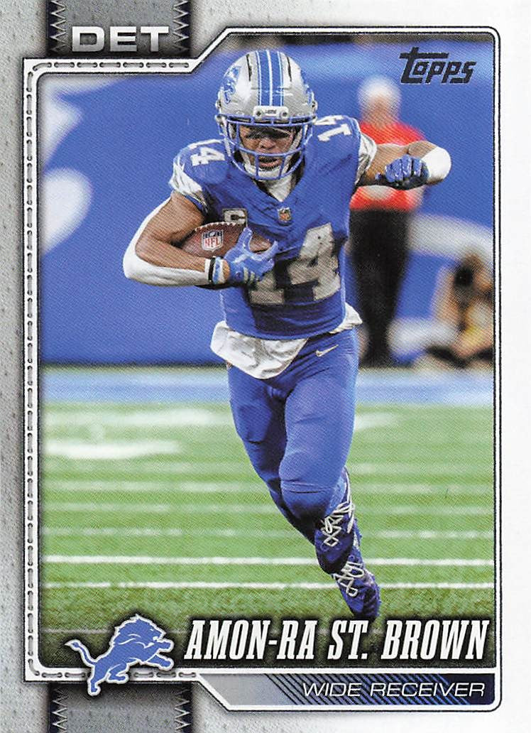 2026 Topps Flagship Football Amon-Ra St. Brown #66