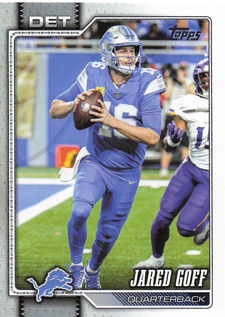 2026 Topps Flagship Football Jared Goff #68
