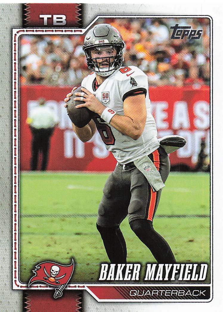 2026 Topps Flagship Football Baker Mayfield #190