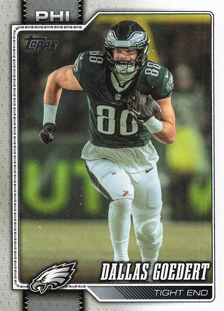 2026 Topps Flagship Football Dallas Goedert #170