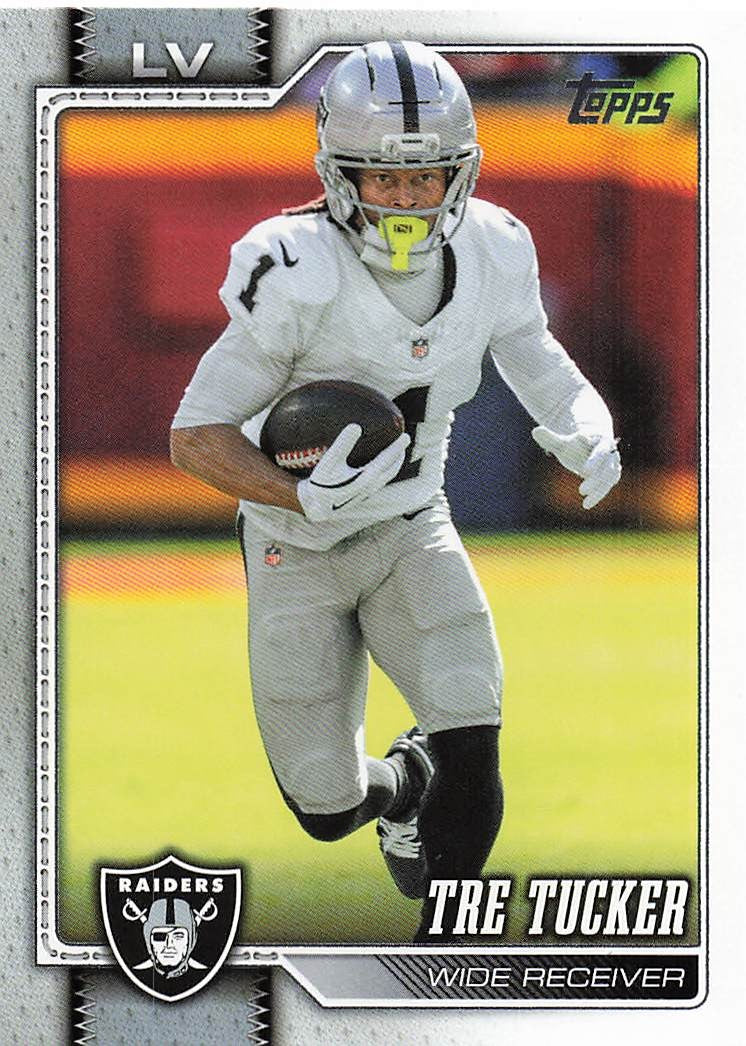 2026 Topps Flagship Football Tre Tucker #236