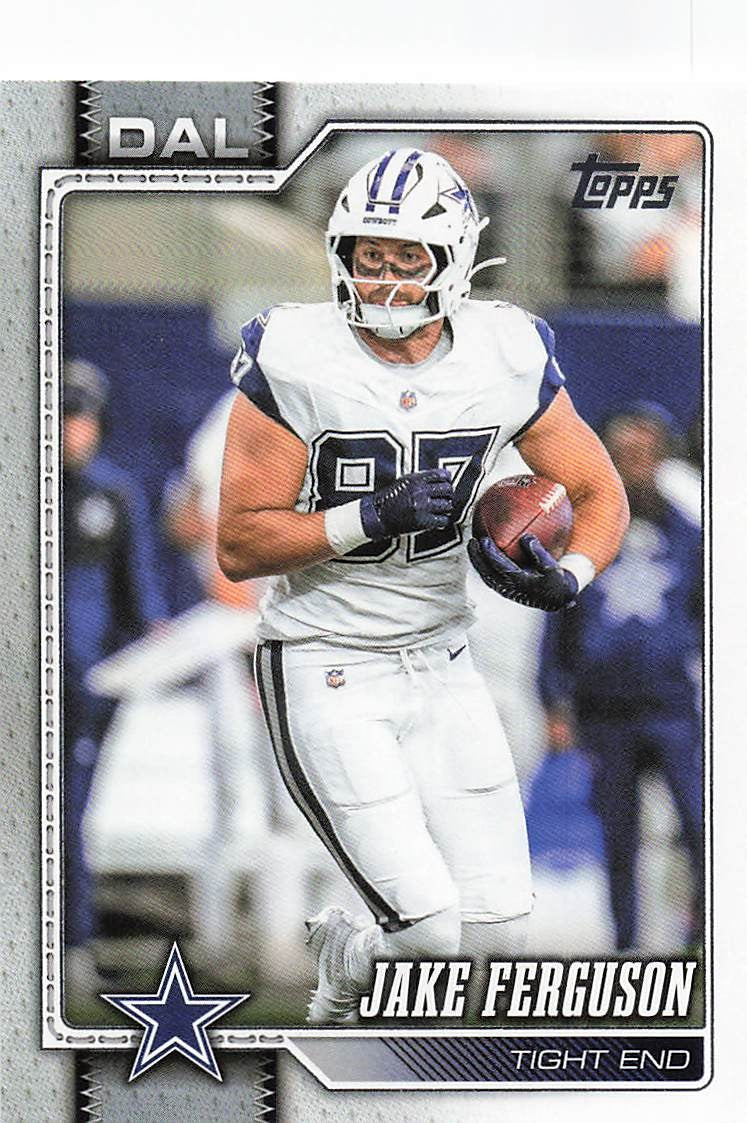 2026 Topps Flagship Football Jake Ferguson #55