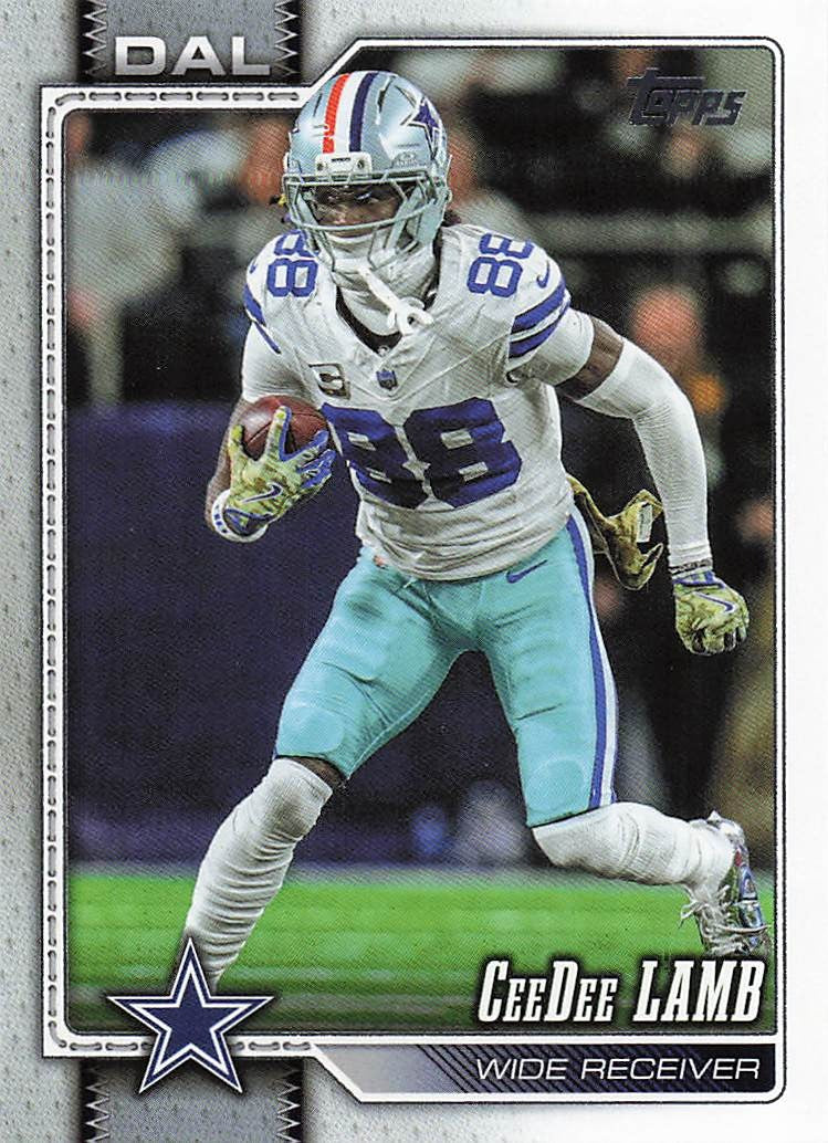 2026 Topps Flagship Football CeeDee Lamb #54