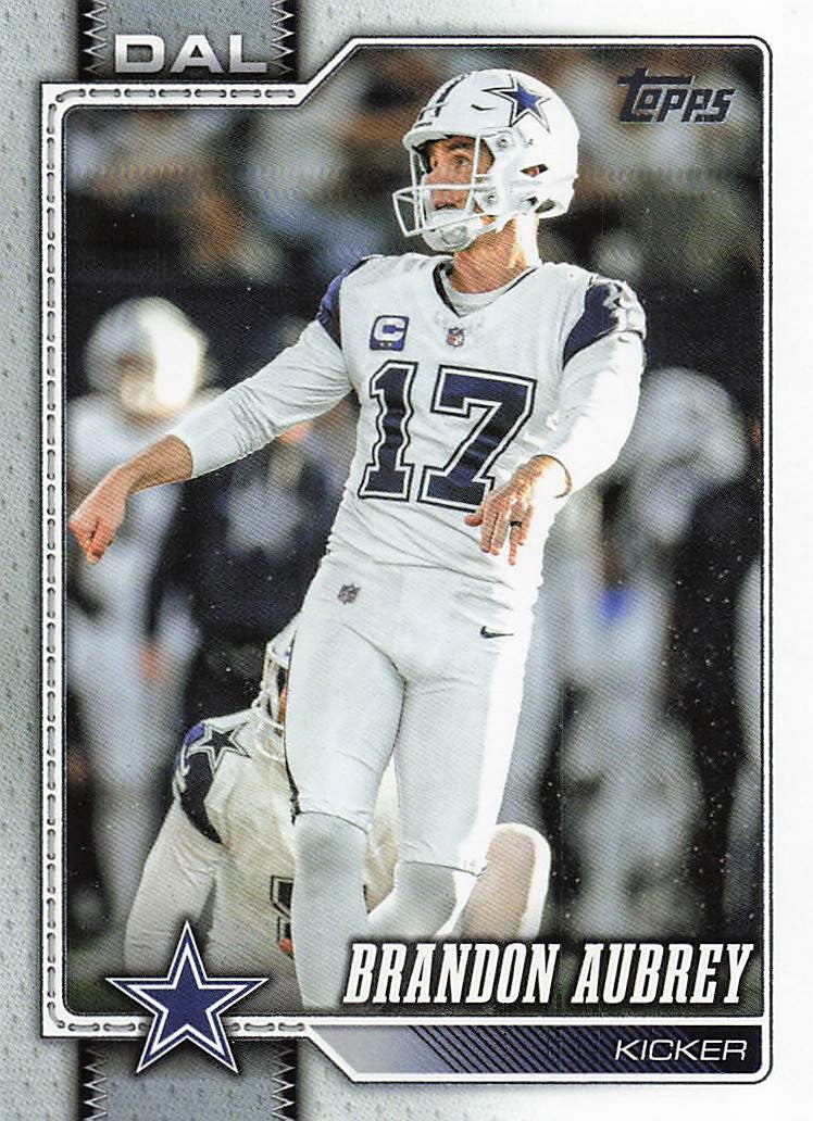 2026 Topps Flagship Football Brandon Aubrey #52