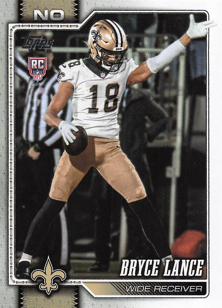 2026 Topps Flagship Football Bryce Lance #332 RC