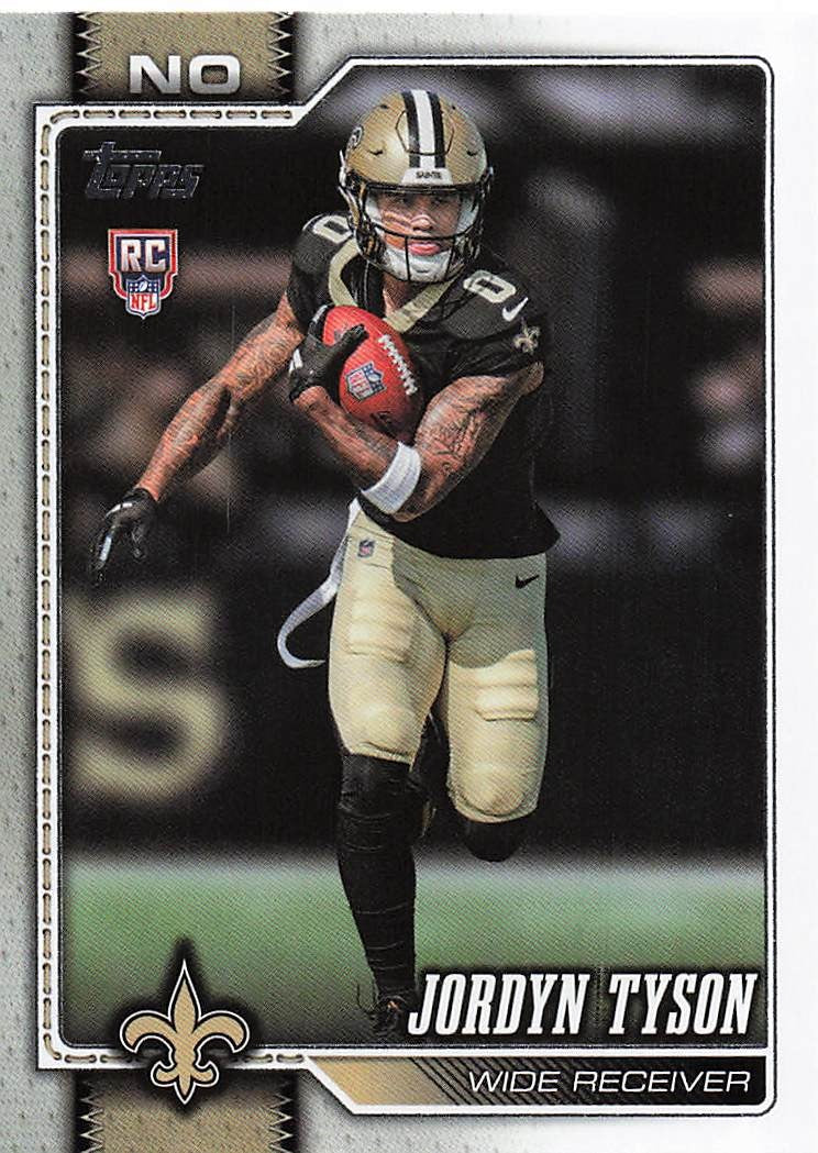 2026 Topps Flagship Football Jordyn Tyson #320 RC