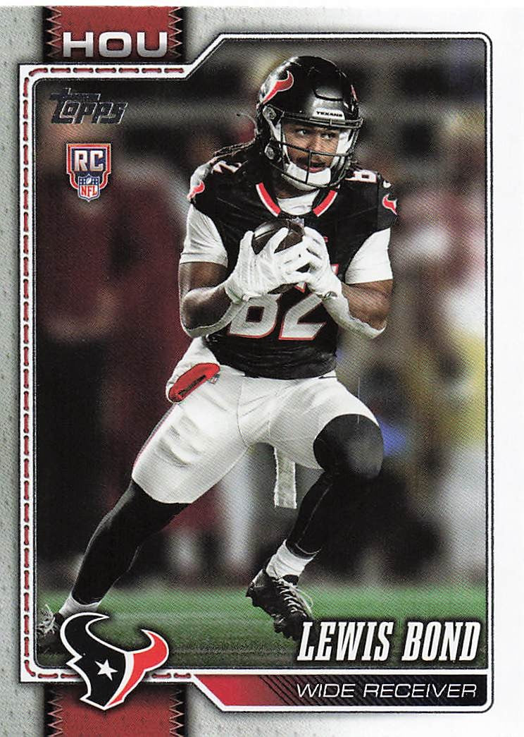 2026 Topps Flagship Football Lewis Bond #395 RC