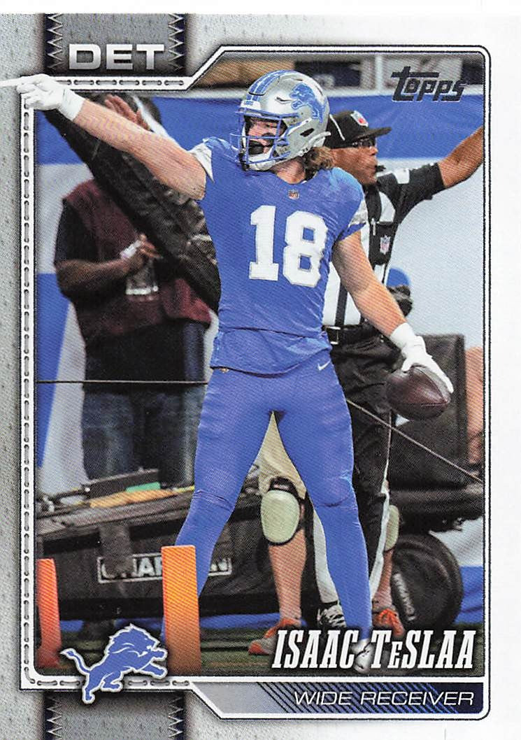 2026 Topps Flagship Football Isaac TeSlaa #64