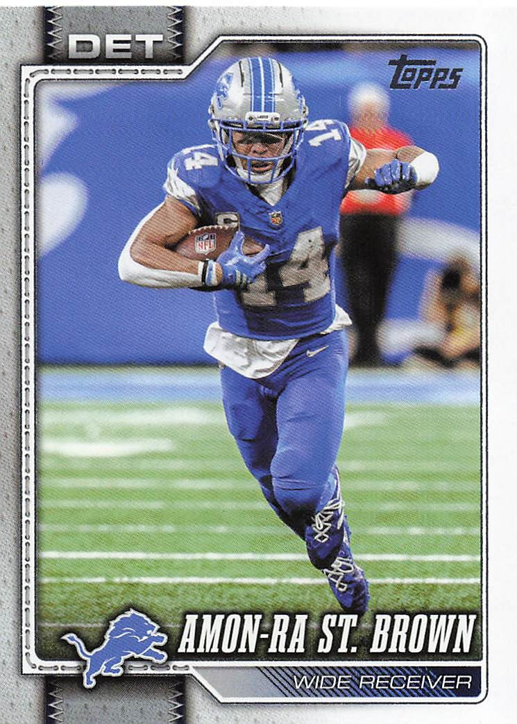 2026 Topps Flagship Football Amon-Ra St. Brown #66