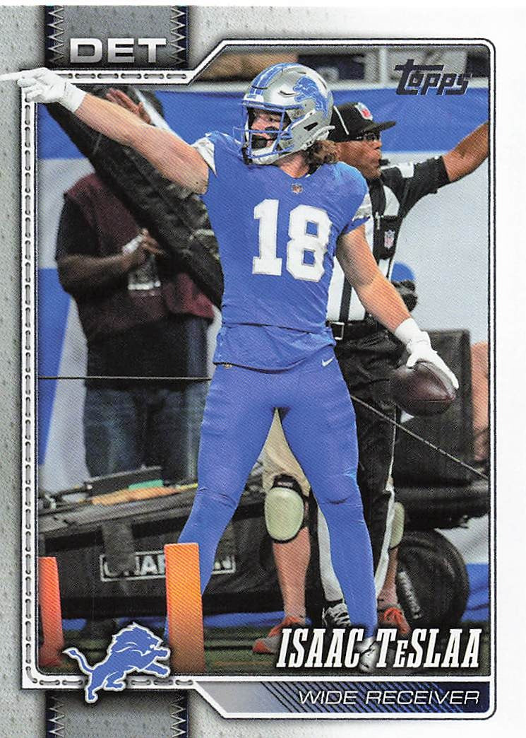 2026 Topps Flagship Football Isaac TeSlaa #64