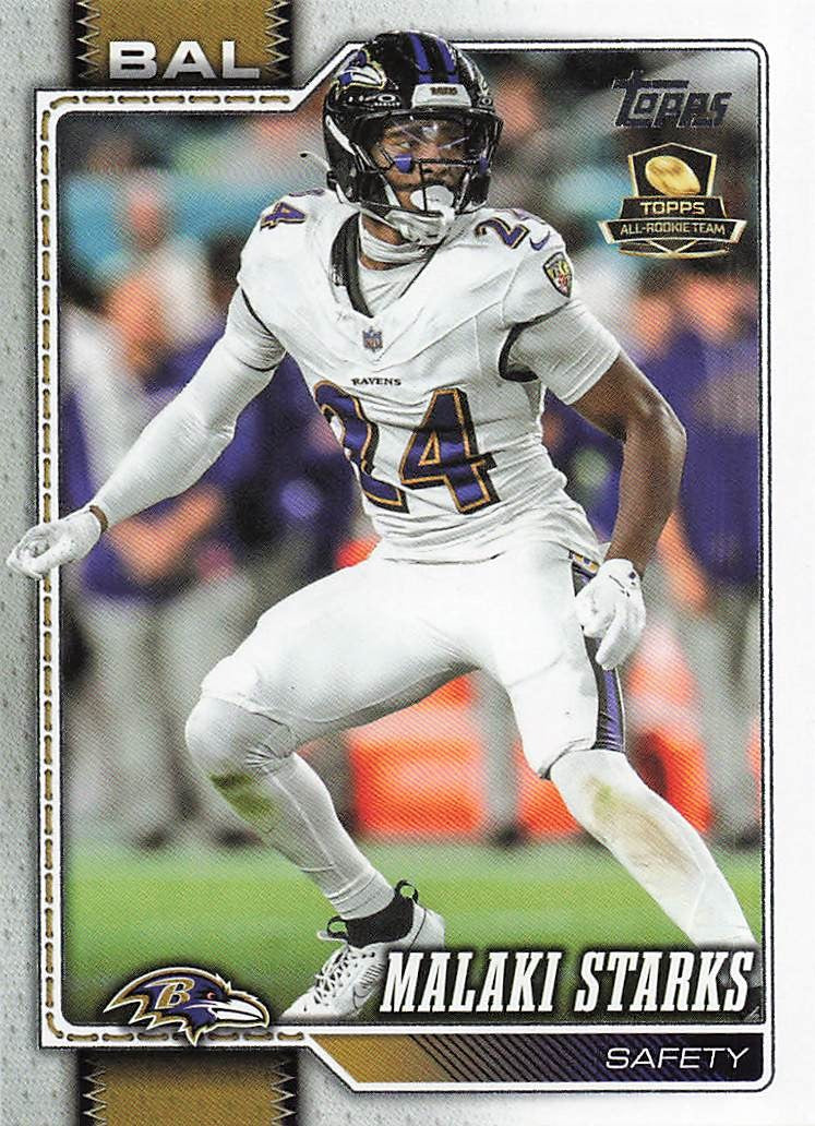 2026 Topps Flagship Football Malaki Starks #207